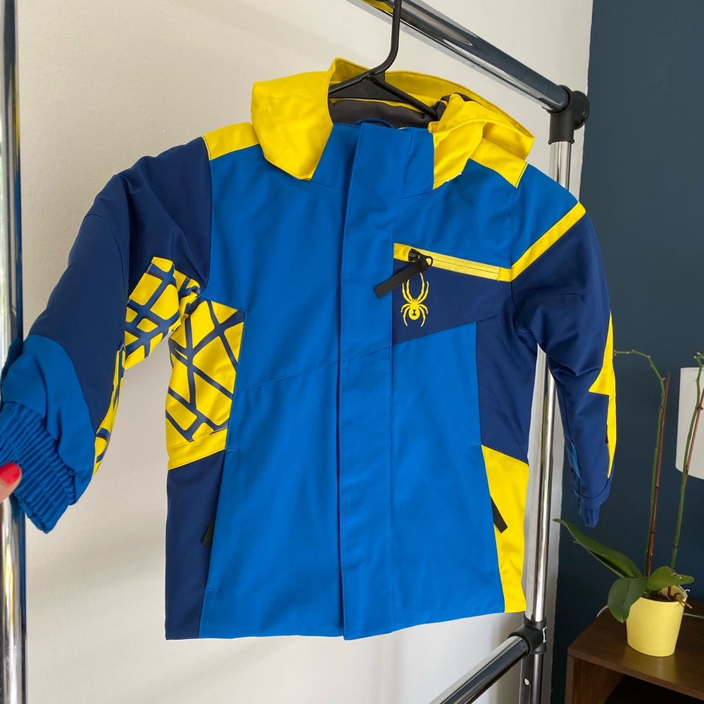 Boys Spyder Snow Jacket (ski, snowboarding) size 3